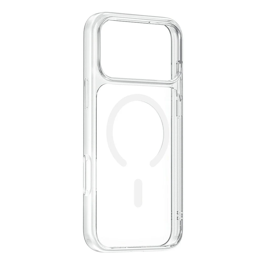 MCDODO PC-1821 for iPhone 17 Pro Magnetic Case PC + TPU Protective Phone Cover - Transparent - 1