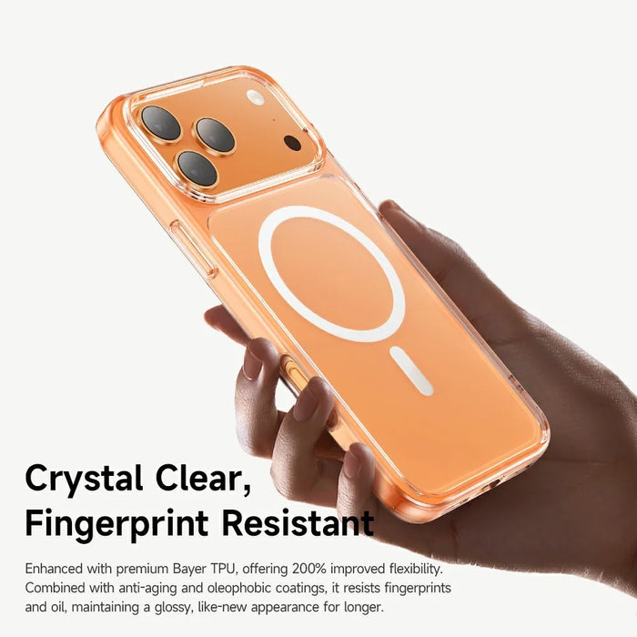 MCDODO PC-1821 for iPhone 17 Pro Magnetic Case PC + TPU Protective Phone Cover - Transparent - 6