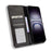 For Infinix Hot 70 Leather Case Wallet Stand Retro Texture Phone Cover - Black - 5