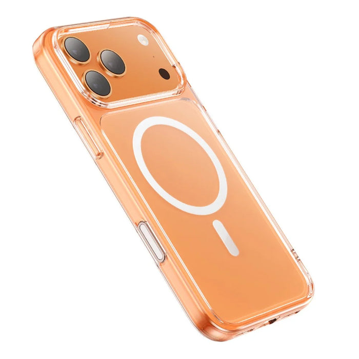 MCDODO PC-1824 for iPhone 17 Magnetic Case with Camera Button Shockproof PC + TPU Phone Cover - Transparent - 1