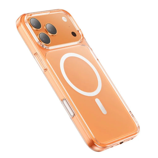 MCDODO PC-1825 for iPhone 17 Pro Magnetic Case with Camera Button Shockproof PC + TPU Phone Cover - Transparent - 1