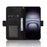 For Infinix Hot 70 Leather Case Phone Wallet Cover with Multiple Card Slots - Black - 5