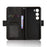 For Realme C100x 4G / Realme C100i 4G Leather Case Phone Wallet Cover with Multiple Card Slots - Black - 4
