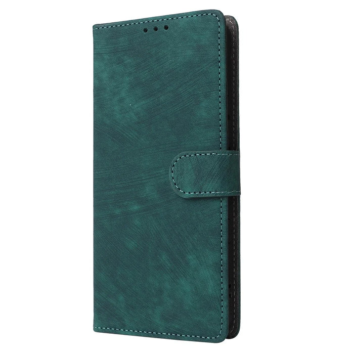 For Infinix Hot 70 Case Wallet RFID Blocking PU Leather Phone Cover Stand with Strap - Green - 7