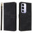 Case for Realme C100 4G / C100i 4G / C100x 4G Wallet RFID Blocking PU Leather Phone Cover Stand with Strap - Black - 1
