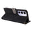 Case for Realme C100 4G / C100i 4G / C100x 4G Wallet RFID Blocking PU Leather Phone Cover Stand with Strap - Black - 4