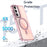 For Samsung Galaxy S26 FE Magnetic Case Color Changing TPU Phone Back Cover - Pink - 2