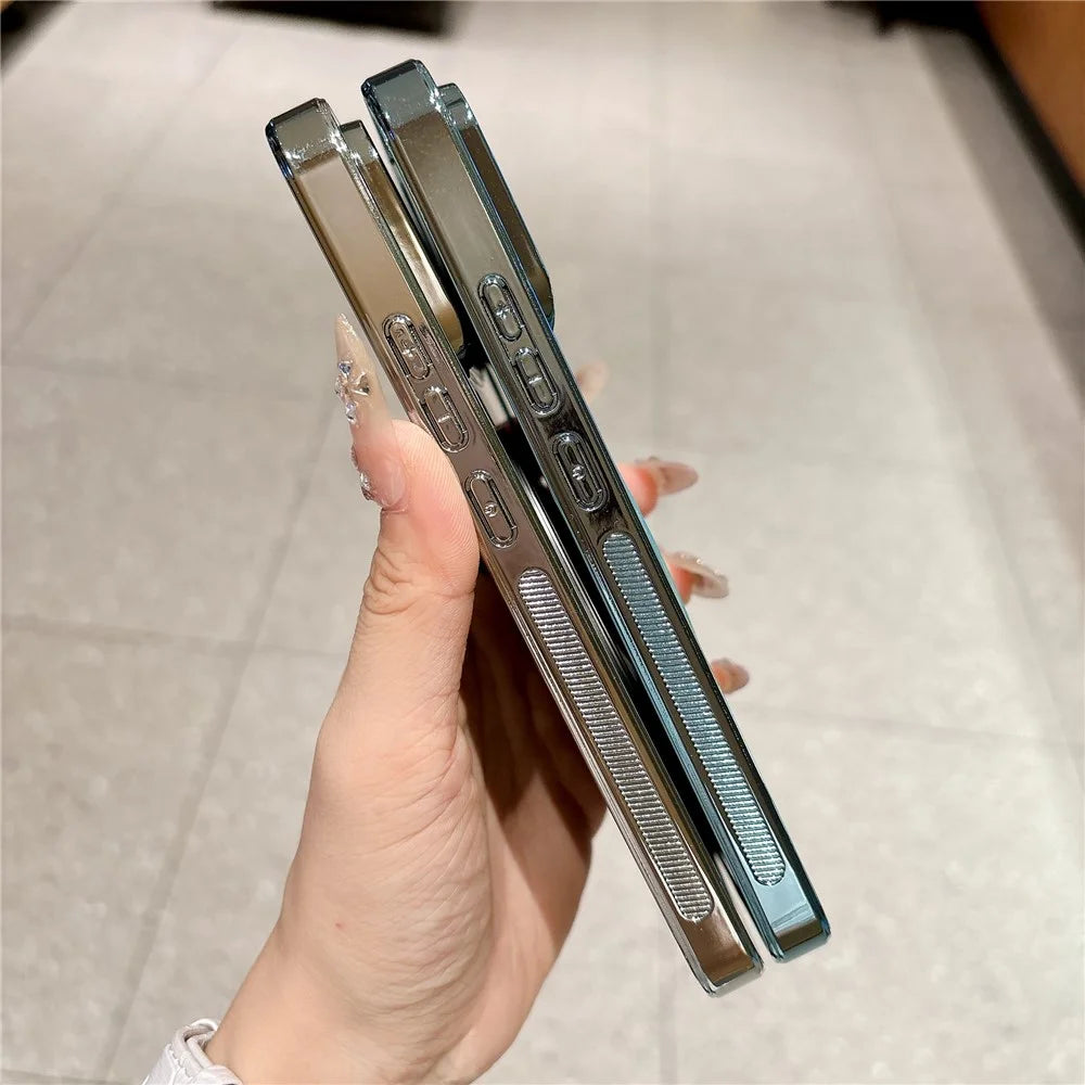 For Xiaomi 17 Pro Magnetic Case Rotatable Kickstand TPU PC Matte Phone Cover with Tempered Glass Film - Baby Blue - 5