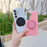 For Samsung Galaxy S26 Case Rotating Ring Holder Kickstand TPU + Acrylic Shockproof Phone Cover - Orange - 3