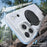 For iPhone 17 Pro Case Rotating Ring Holder Kickstand TPU + Acrylic Shockproof Phone Cover - White - 3