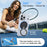 For iPhone 17 Pro Case Rotating Ring Holder Kickstand TPU + Acrylic Shockproof Phone Cover - White - 6