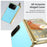 For Google Pixel 10 Pro Fold Case AG Matte Hard PC Folding Phone Cover with Tempered Glass Film - Baby Blue - 5