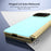 For Google Pixel 10 Pro Fold Case AG Matte Hard PC Folding Phone Cover with Tempered Glass Film - Baby Blue - 6