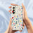 For Samsung Galaxy A37 5G Case Colorful Flower Branches Pattern Printing Straight Edge TPU Phone Back Cover - Beige - 6