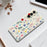 For Samsung Galaxy A37 5G Case Colorful Flower Branches Pattern Printing Straight Edge TPU Phone Back Cover - Beige - 7