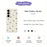 For Samsung Galaxy A27 5G Case Little Hearts Pattern Printing Straight Edge TPU Phone Back Cover - Beige - 2