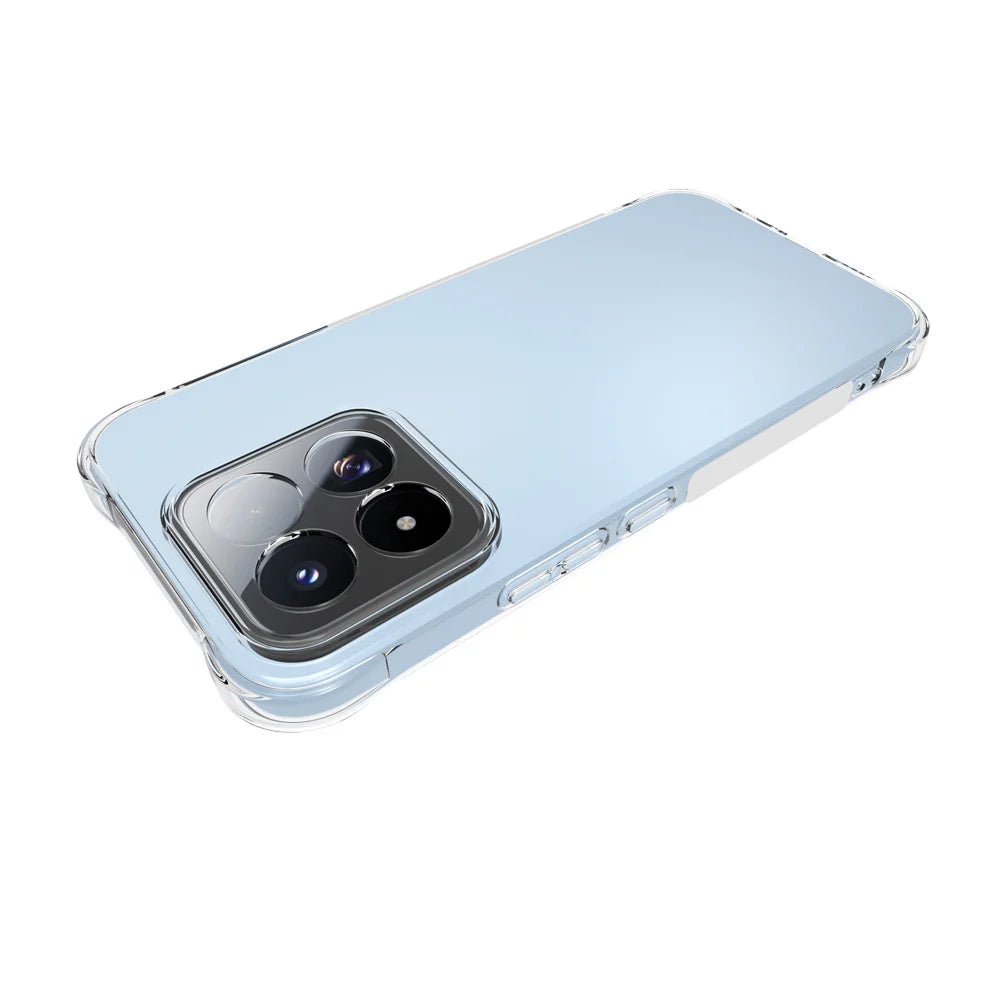 WANLONFENG for Xiaomi 17 Max WL2 Series TPU Case 2.0mm Phone Cover with 2Pcs Tempered Glass Films - Transparent - 3