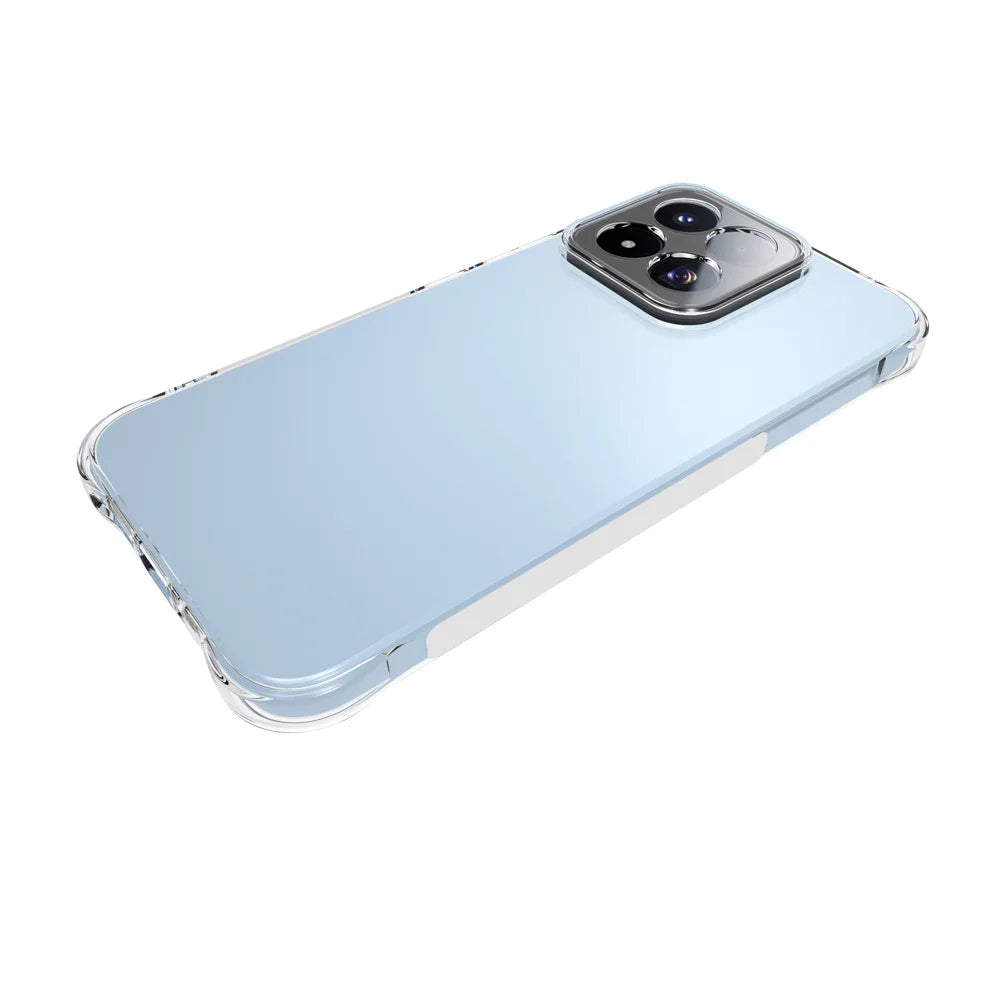 WANLONFENG for Xiaomi 17 Max WL2 Series TPU Case 2.0mm Phone Cover with 2Pcs Tempered Glass Films - Transparent - 4