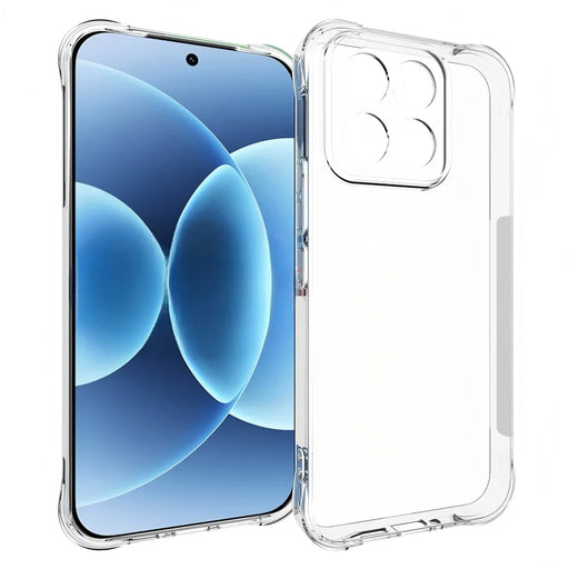 WANLONFENG for Xiaomi 17 Max WL Series Case 2.0mm TPU Phone Cover with Tempered Glass Film - Transparent - 2