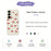 For Samsung Galaxy A27 5G Case Cherry Pattern Printing Straight Edge TPU Phone Back Cover - Beige - 2