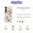 For Samsung Galaxy A27 5G Case Big Flowers Pattern Printing Straight Edge TPU Phone Back Cover - Beige - 2