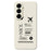For Samsung Galaxy A27 5G Case Boarding Ticket Pattern Printing Straight Edge TPU Phone Back Cover - Beige - 1