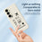 For Samsung Galaxy A27 5G Case Boarding Ticket Pattern Printing Straight Edge TPU Phone Back Cover - Beige - 4