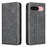 BINFEN COLOR for Google Pixel 10 Pro / Google Pixel 9 / Google Pixel 9 Pro / Google Pixel 10 RFID Blocking Calf Texture PU Leather Phone Cover - Black - 1