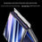 For Huawei Pura X Max Case AG Matte Hinge Protection Phone Cover with HD Clear Screen Protector - Black - 4
