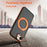 For iPhone 16e  /  17e Magnetic Case Double Color Rotating Ring Kickstand PC + TPU Phone Cover - Orange - 7