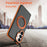 For Samsung Galaxy S24+  /  S25+ Magnetic Case Double Color Rotating Ring Kickstand PC + TPU Phone Cover - Orange - 7