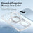 For iPhone 17 Magnetic Case Rotating Ring Kickstand Dual Color Acrylic + TPU Clear Phone Cover - White - 5