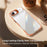 For iPhone Air Case Metal Camera Kickstand Shockproof Clear PC + TPU Phone Cover - Transparent Orange - 5