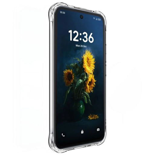 IMAK for TCL NxtPaper 70 Pro 5G Magnetic Case Airbag Shockproof Protection TPU Phone Cover - Transparent - 2