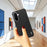 IMAK Ruiyi Series for Samsung Galaxy M47 5G / A27 5G Case Fabric Texture Leather + PC Phone Back Cover - Black - 4