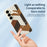 For Samsung Galaxy A37 5G Case Geometric Wood Grain Pattern Printing Straight Edge TPU Phone Back Cover - Beige - 3
