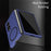 For Samsung Galaxy Z Fold8 Magnetic Case Skin-Touch Matte Hard PC Phone Cover - Sapphire - 7