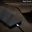 For Natural AI Phone Case 009 Punk Style Imprinted Wallet Stand Folio Flip Leather Cover - Black - 6