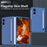 For Samsung Galaxy Z Fold8 Case with Stylus Hard PC Phone Back Cover - Sky Blue - 2