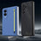 For Samsung Galaxy Z Fold8 Case with Stylus Hard PC Phone Back Cover - Sky Blue - 3