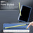 For Samsung Galaxy Z Fold8 Case with Stylus Hard PC Phone Back Cover - Sky Blue - 4