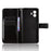 For TCL K70 5G PU Leather Case with Strap Crazy Horse Texture Phone Wallet Cover - Black - 4