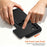 For Samsung Galaxy S26+ Case Slide Camera Cover Kickstand PC + TPU Phone Shell with Card Holder - Black - 5
