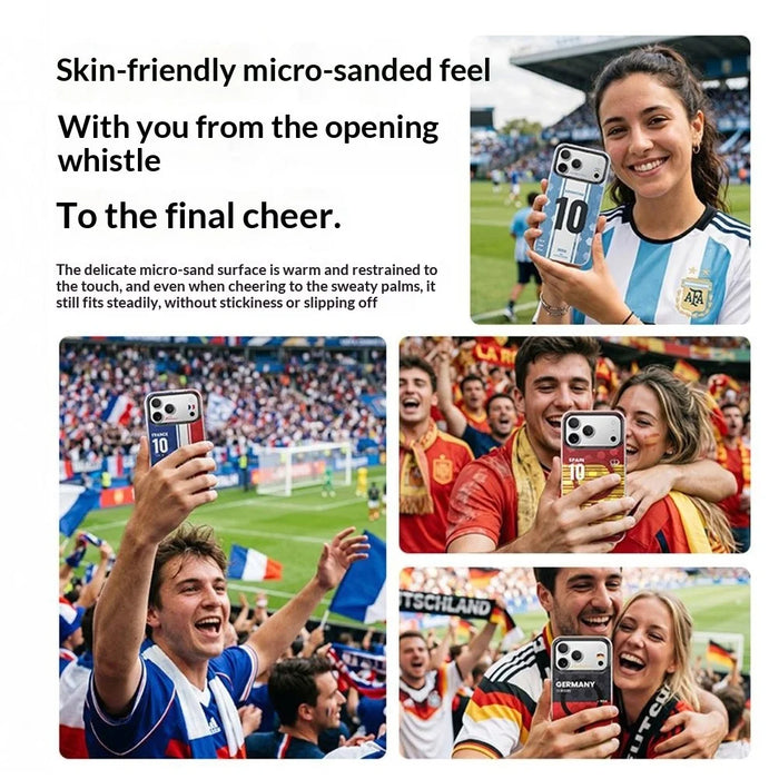 BENKS D3 for iPhone 17 Pro Magnetic Case Football Theme TPU Shockproof Phone Cover - Brazilian Wilderness - 3