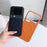 For Xiaomi 17 Pro Magnetic Case Ring Kickstand Tech Fabric Coated PC + TPU Phone Back Cover with Tempered Glass Screen Protector - Dark Grey - 5