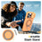 For iPhone 13 Pro Max Case Slide Camera Cover Kickstand TPU + PC Phone Protective Shell with Card Holder - Orange - 7