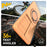 For Samsung Galaxy S24 Ultra Case Slide Camera Cover Kickstand TPU + PC Phone Protective Shell with Card Holder - Orange - 3
