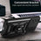 Shockproof Phone Case for Samsung Galaxy A14 5G / A14 4G Ring Kickstand PC + TPU Protective Back Cover with Slide Camera Protector - Black - 6