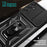 Shockproof Phone Case for Samsung Galaxy A14 5G / A14 4G Ring Kickstand PC + TPU Protective Back Cover with Slide Camera Protector - Black - 7
