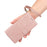 For iPhone 16 Pro Max Case with Wrist Strap RFID Blocking Wallet Cowhide Texture Leather Phone Cover - Rose Gold - 5
